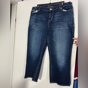 Maurice’s crop jeans